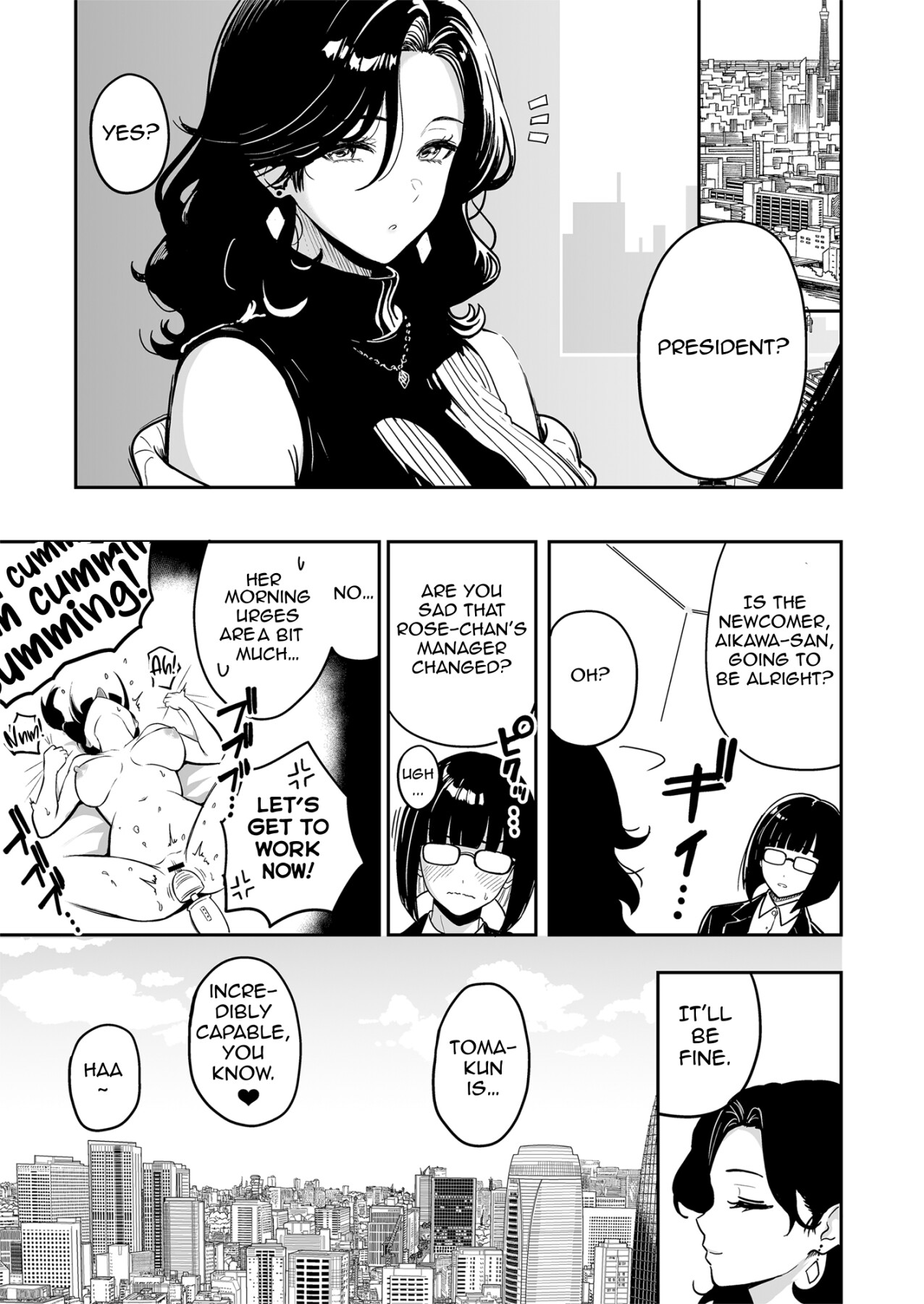 Hentai Manga Comic-Having Tons of Bareback Sex with Gyarus #6-Read-20
